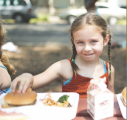 child eating